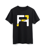 F&F Split Yellow / White Duo Tee