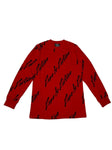 SIGNATURE Long Sleeve RED/BLK