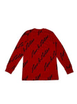 SIGNATURE Long Sleeve RED/BLK